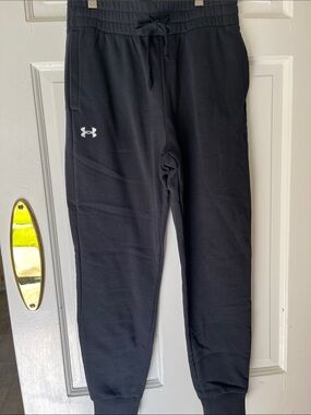 Under Armour Black Logo Joggers with Drawstring NWOT